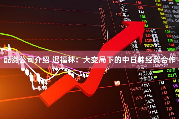 配资公司介绍 迟福林：大变局下的中日韩经贸合作